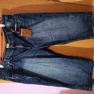 Antik Denim Crop Women's Jeans SZ 26W